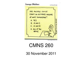 CMNS 260