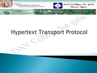 Hypertext Transport Protocol