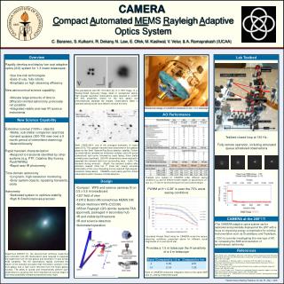 CAMERA C ompact A utomated ME MS R ayleigh A daptive Optics System