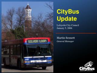 CityBus Update