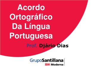 Acordo Ortográfico Da Língua Portuguesa