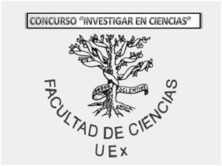 CONCURSO “INVESTIGAR EN CIENCIAS”