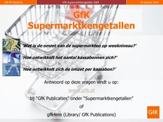 GfK Supermarktkengetallen