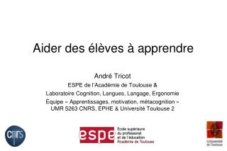 Aider des élèves à apprendre