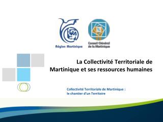 La Collectivité Territoriale de Martinique et ses ressources humaines