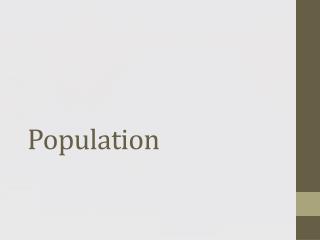 Population