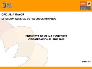 OFICIALÍA MAYOR DIRECCIÓN GENERAL DE RECURSOS HUMANOS