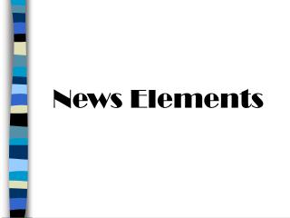 News Elements