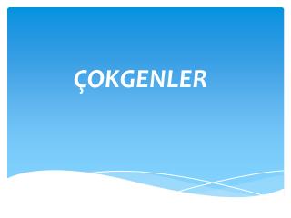 ÇOKGENLER