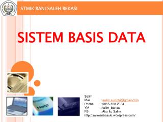 SISTEM BASIS DATA