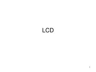 LCD