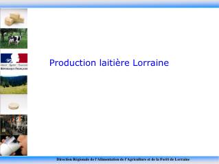 Production laitière Lorraine