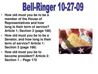 Bell-Ringer 10-27-09