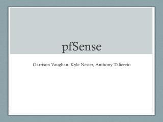 pfSense