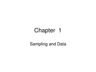 Chapter 1