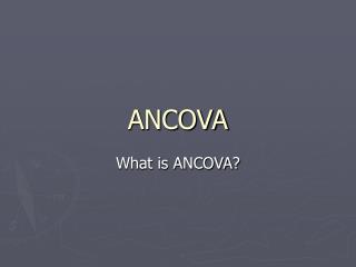 ANCOVA