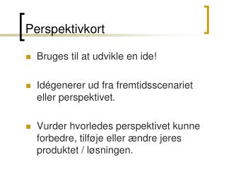 Perspektivkort