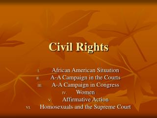 Civil Rights