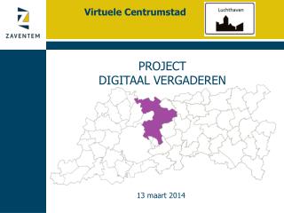 Project DIGITAAL VERGADEREN