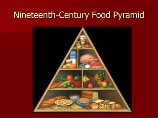 Nineteenth-Century Food Pyramid