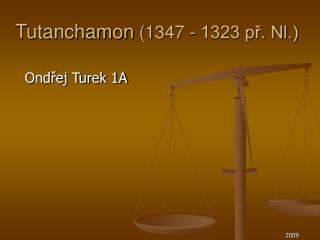 Tutanchamon (1347 - 1323 př. Nl.)