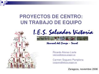 PROYECTOS DE CENTRO: UN TRABAJO DE EQUIPO