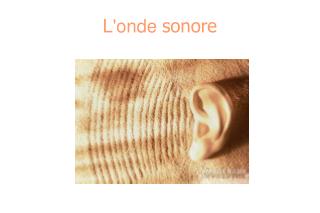 L'onde sonore