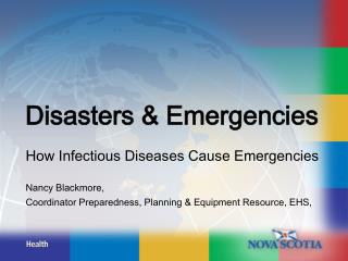 Disasters &amp; Emergencies