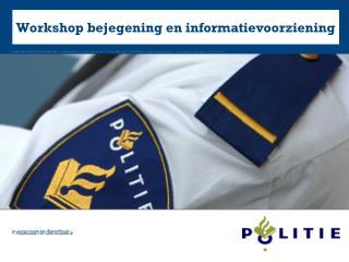 Workshop bejegening en informatievoorziening