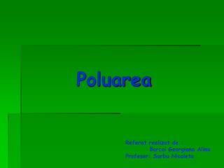 Poluarea