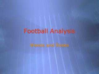 Football Analysis