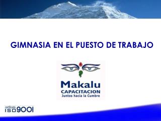 GIMNASIA EN EL PUESTO DE TRABAJO