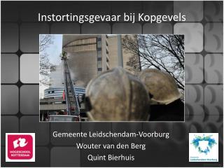 Instortingsgevaar bij Kopgevels