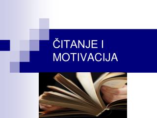 ČITANJE I MOTIVACIJA