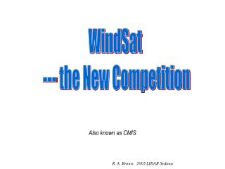 Also known as CMIS
