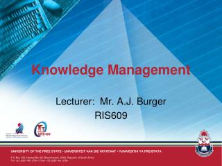 Knowledge Management