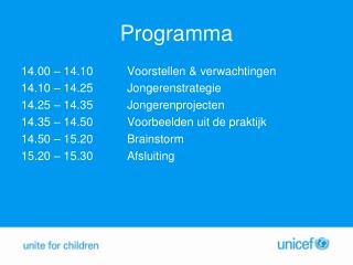 Programma