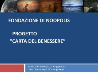 FONDAZIONE DI NOOPOLIS