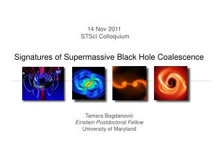 Signatures of Supermassive Black Hole Coalescence