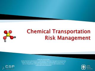Chemical Transportation Risk Management