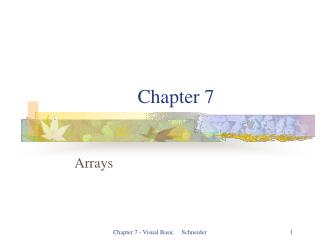 Chapter 7