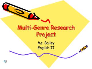 Multi-Genre Research Project
