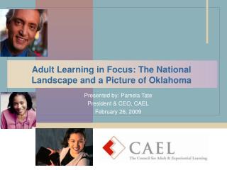 Adult Learning in Focus: The National Landscape and a Picture of Oklahoma