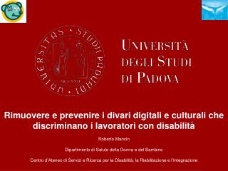 Rimuovere e prevenire i divari digitali e culturali che discriminano i lavoratori con disabilità