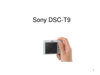 Sony DSC-T9