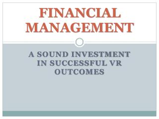 FINANCIAL MANAGEMENT