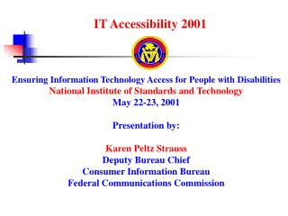 IT Accessibility 2001