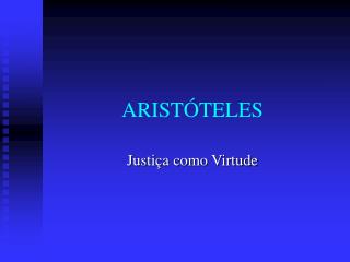 ARISTÓTELES