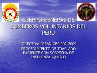 CUERPO GENERAL DE BOMBEROS VOLUNTARIOS DEL PERU