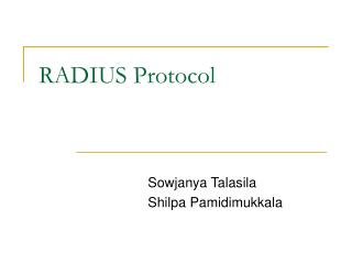 RADIUS Protocol